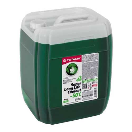 Охлаждающая жидкость TOTACHI SUPER LLC GREEN -50C 10л. в Газпромнефть