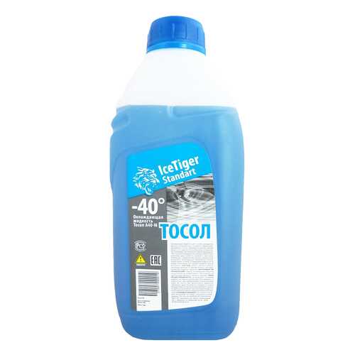 Тосол ICE TIGER STANDART ТОСОЛ A40-M Синий 1кг 1 в Газпромнефть