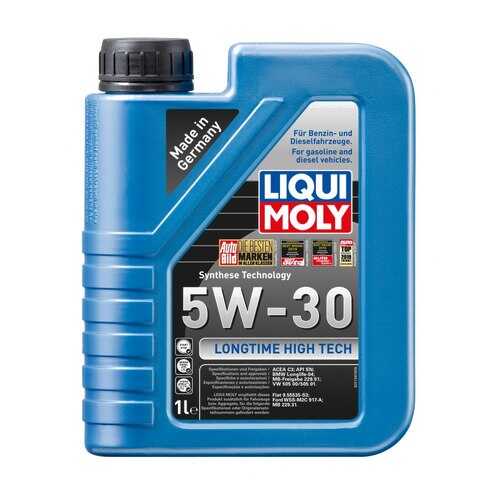 9506 LiquiMoly НС-синт. мот.масло Longtime High Tech 5W-30 CF/SN C3 (1л) в Газпромнефть