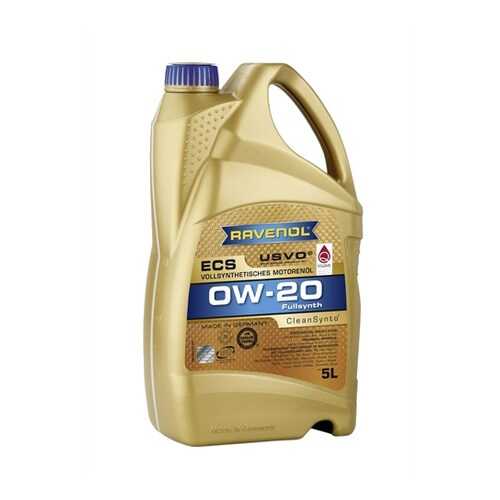 (Акция 4 1) Масло Моторное Синтетическое Ecs Ecosynth 0w-20 5л Rc/Sn ( 5л) Ravenol арт. 40 в Газпромнефть