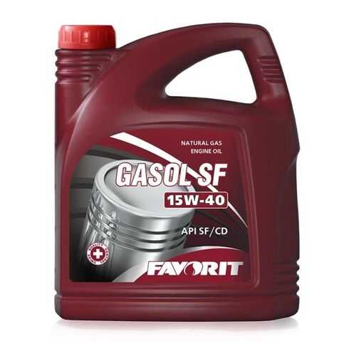 Favorit Gasol SF SAE 15W-40 API SG/CD, 5л в Газпромнефть