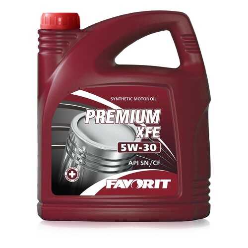 Favorit Premium X FE SAE 5W-30 API SN/CF, 4л Масло моторное в Газпромнефть