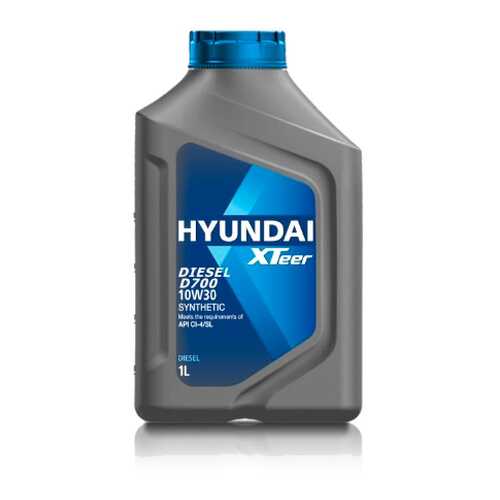 HYUNDAI XTeer Масло Моторное Xteer Diesel D700 10w30 Api Ci-4/Sl, Synthetic 1l в Газпромнефть