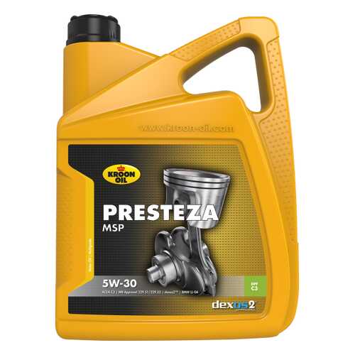 KROON OIL Масло Моторное Presteza Msp 5w30 5l в Газпромнефть