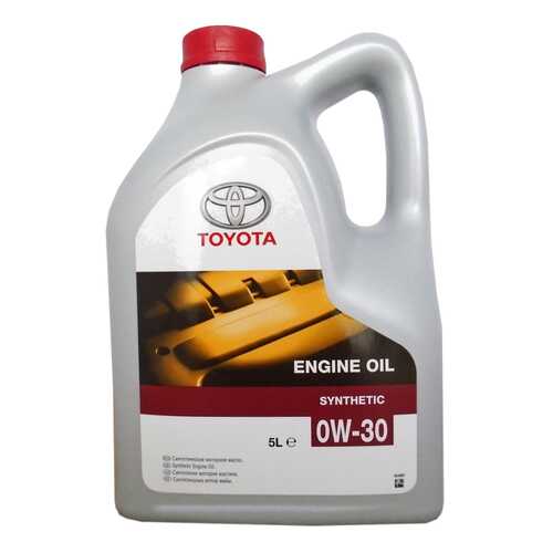 Масло моторное 08880-80365 синт.5л SAE0W30 ЕвропаTOYOTA в Газпромнефть