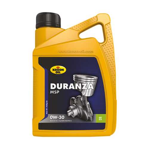 Масло Моторное Duranza Msp 0w30 1l KROON OIL арт. 32382 в Газпромнефть