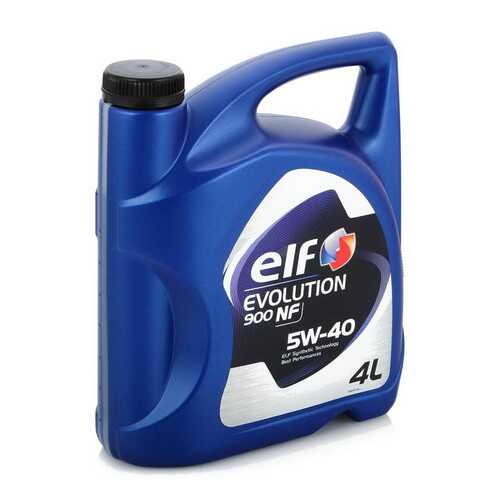 Масло моторное elf evolution 900 nf 5w40 4л 196146 в Газпромнефть