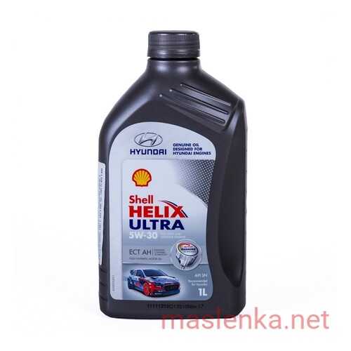 Масло моторное HELIX ULTRA ECT AH 5W30 синт.1л SHELL в Газпромнефть