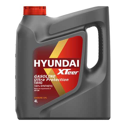 Масло Моторное Hyundai Xteer Gasoline Ultra Protection Sn/Gf-5 5w40 4l Hyundai-KIA а в Газпромнефть