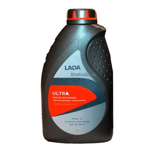 Масло моторное LADA Ultra 5W40 синтетическое 1 л 88888R05400100 в Газпромнефть