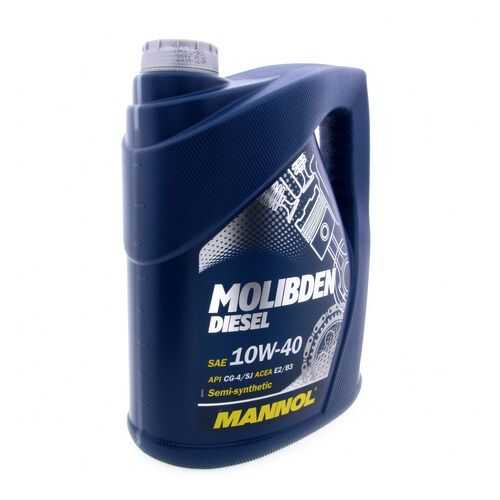 Масло Моторное Mannol Diesel П/Синт. 10w40, Sj/Cg-4, Acea A2/B3 (5 Л MANNOL арт. MD50530 в Газпромнефть