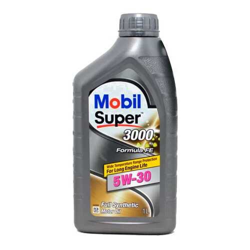 Масло моторное Mobil Super 3000 X1 Formula FE 5W30 синтетическое 1 л 152565 в Газпромнефть