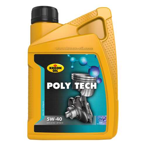 Масло Моторное Poly Tech 5w40 1l KROON OIL арт. 36139 в Газпромнефть