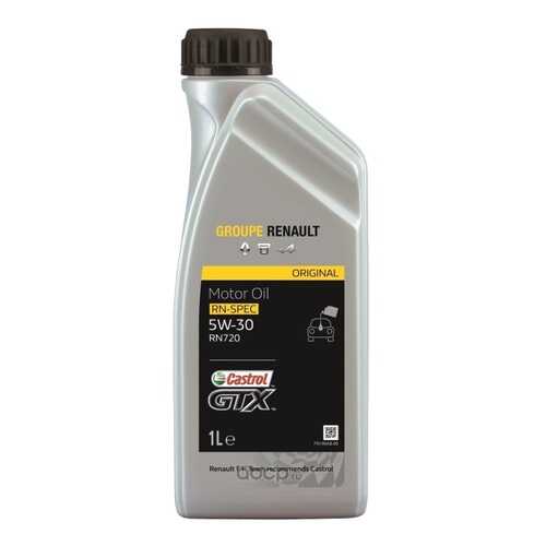 Масло моторное Renault - Castrol GTX RN-SPEC RN 720 5W30 1 л 7711 943 685 в Газпромнефть