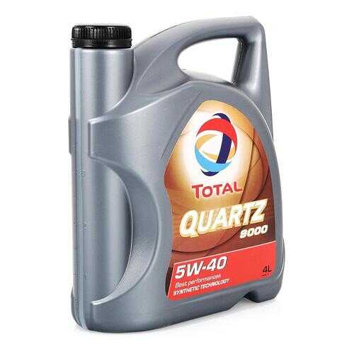 Масло моторное синтетическое quartz 9000 5w-40 4л 166475 в Газпромнефть