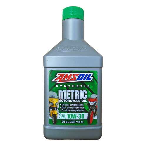 Моторное масло Amsoil Metric Motorcycle 10W-30 0,946л в Газпромнефть