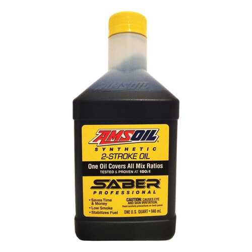 Моторное масло Amsoil Saber Professional 2-Stroke ASTM D445 0,946л в Газпромнефть