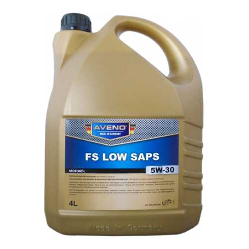 Моторное масло Aveno FS Low Saps 5W-30 4л в Газпромнефть