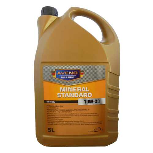 Моторное масло Aveno Mineral Standard 10W-30 5л в Газпромнефть