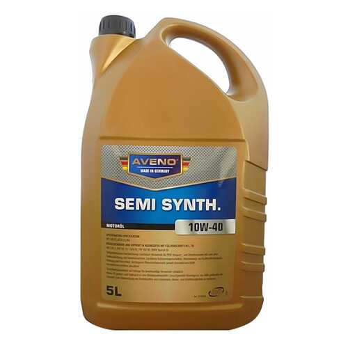 Моторное масло Aveno Semi Synth 10W-40 5л в Газпромнефть