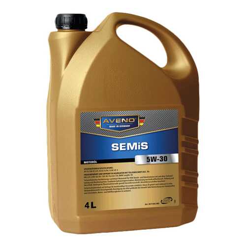 Моторное масло Aveno SemiS 5W-30 4л в Газпромнефть