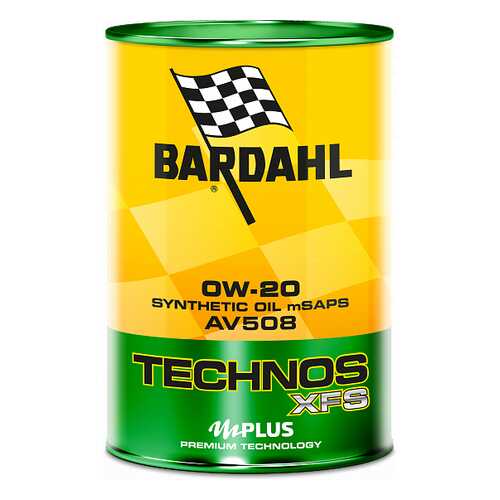 Моторное масло BARDAHL 0W20 C5/A1/B1/VW 508-509 C60 TECHNOS XFS AV 508 1л в Газпромнефть