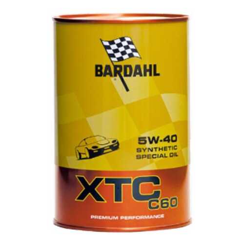 Моторное масло Bardahl XTC C60 5W-40 1л в Газпромнефть