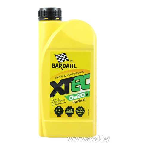 Моторное масло BARDAHL Xtec 0w20 V A1/B1 1l в Газпромнефть