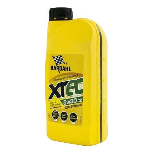 Моторное масло Bardahl XTEC С2 5W-30 1л в Газпромнефть