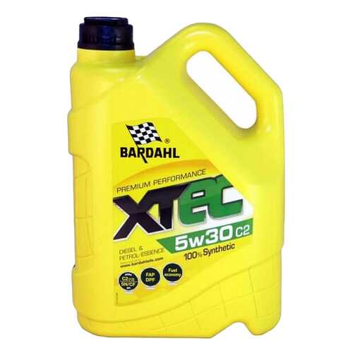 Моторное масло Bardahl XTEC С2 5W-30 5л в Газпромнефть
