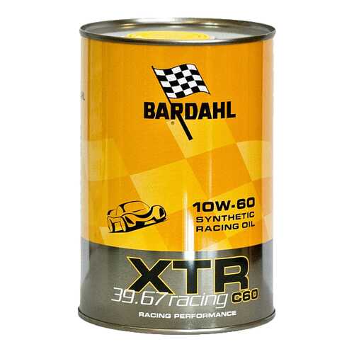 Моторное масло Bardahl XTR C60 Racing 10W-60 1л в Газпромнефть