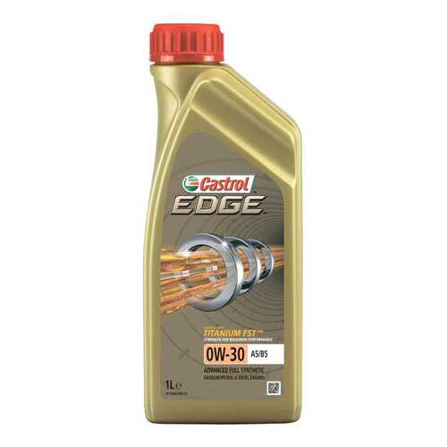 Моторное масло Castrol Edge Titanium FST А5/В5 0W-30 1л в Газпромнефть