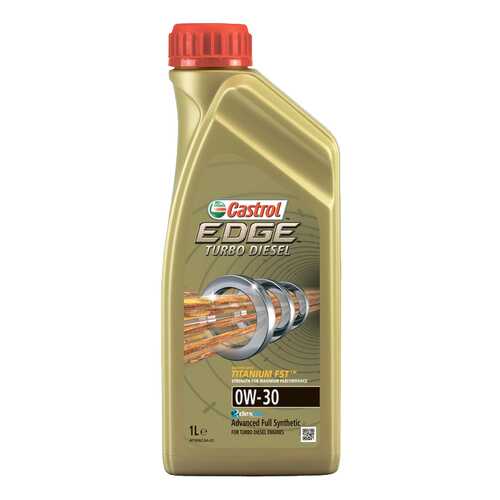 Моторное масло Castrol Edge Turbo Diesel Titanium FST 0W-30 1л в Газпромнефть