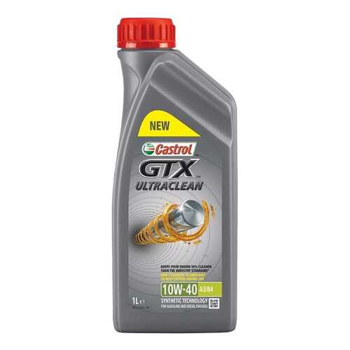 Моторное масло Castrol GTX Ultraclean 10W-40 1л в Газпромнефть