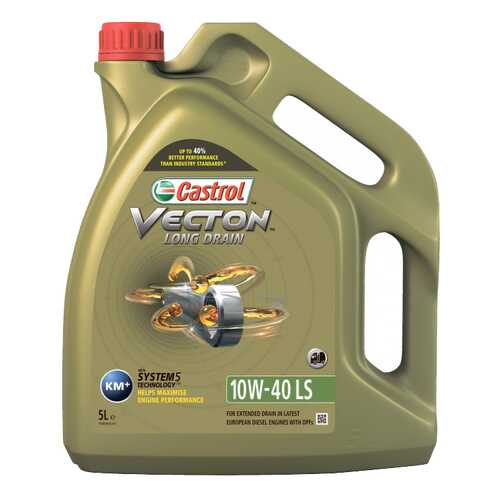 Моторное масло Castrol Vecton Long Drain 10W-40 5л в Газпромнефть