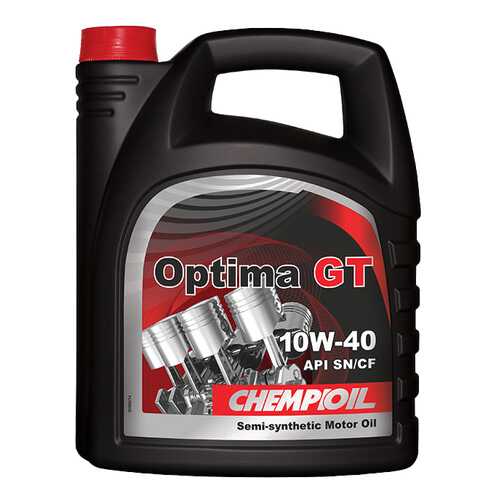 Моторное масло Chempioil Optima GT 10W-40 5л в Газпромнефть