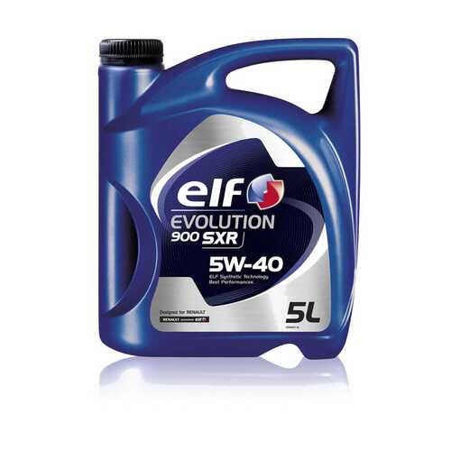 Моторное масло elf Evolution 900 SXR 5W-40 5л в Газпромнефть