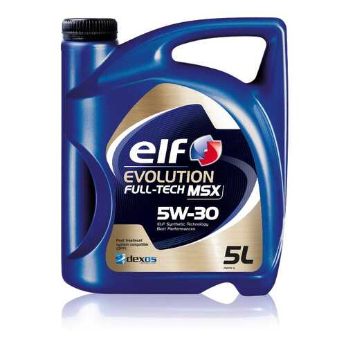 Моторное масло elf Evolution Full-Tech MSX 5W-30 5л в Газпромнефть