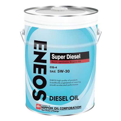 Моторное масло Eneos Super Diesel Semi-Synthetic 5W-30 20л в Газпромнефть