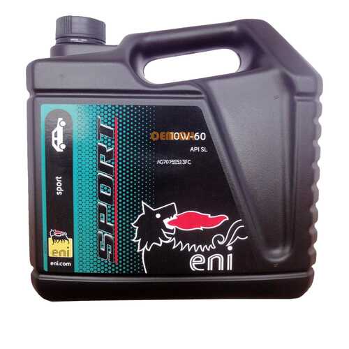 Моторное масло Eni Sport 10W-60 1л в Газпромнефть