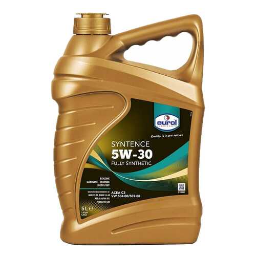 Моторное масло eurol Syntence 5W-30 5л в Газпромнефть