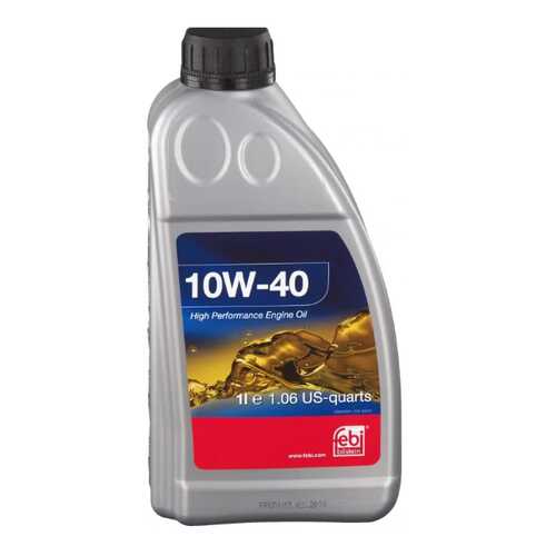Моторное масло febi high performanse engine oil 10w40 полусинтетическое 1 л 32931 в Газпромнефть