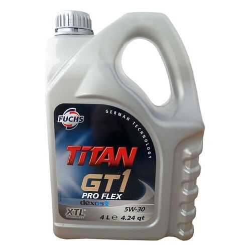 Моторное масло Fuchs Titan GT1 Pro Flex 5W-30 4л в Газпромнефть