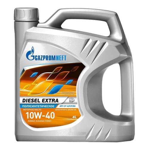 Моторное масло Gazpromneft Diesel Extra 10W-40 4л в Газпромнефть
