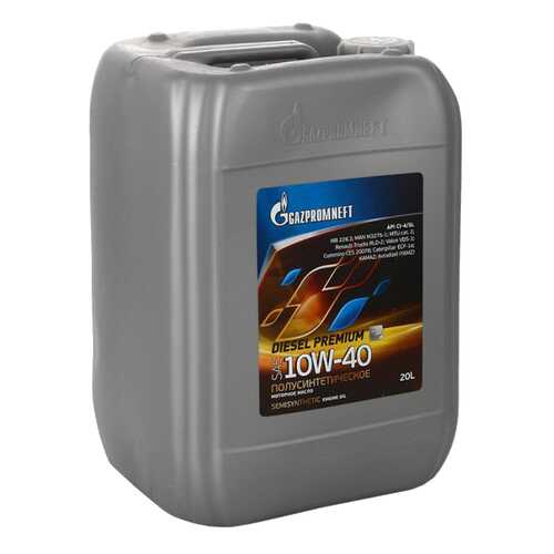 Моторное масло Gazpromneft Diesel Premium 10W-40 20л в Газпромнефть