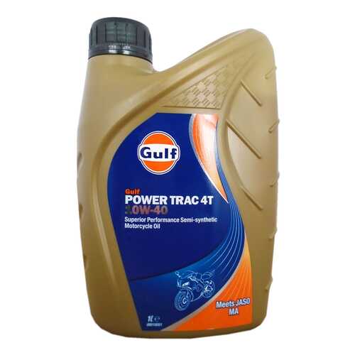 Моторное масло Gulf Power Trac 4T 10W-40 1л в Газпромнефть