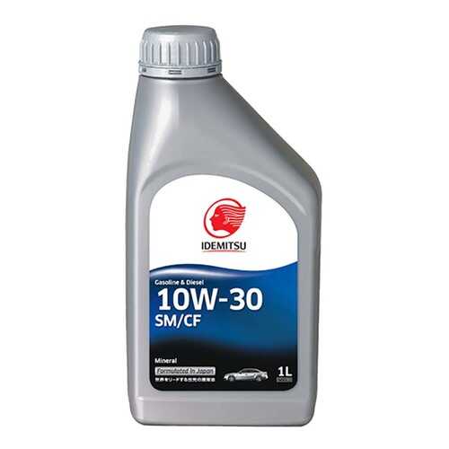 Моторное масло Idemitsu Mineral 10W-30 SM/CF 1л в Газпромнефть