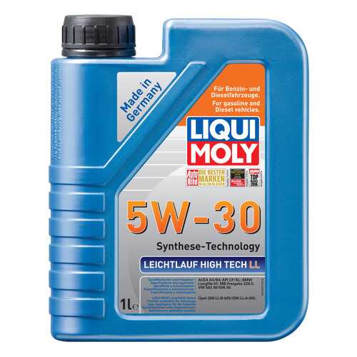 Моторное масло Liqui moly Leichtlauf High Tech LL 5W-30 1л в Газпромнефть
