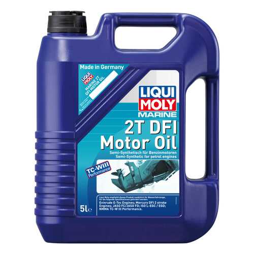Моторное масло Liqui moly Marine 2T DFI Motor Oil 20W-50 5л в Газпромнефть