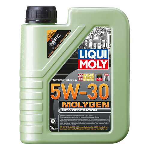 Моторное масло Liqui moly Molygen New Generation 5W-30 1л в Газпромнефть